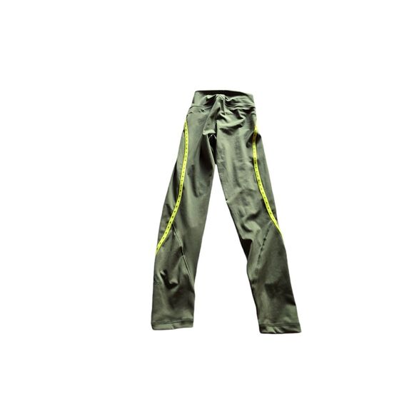 4 Leggings Adidas Athleta Altitude Under Armour Heat Gear Prime Green XxS-S - Picture 5 of 13